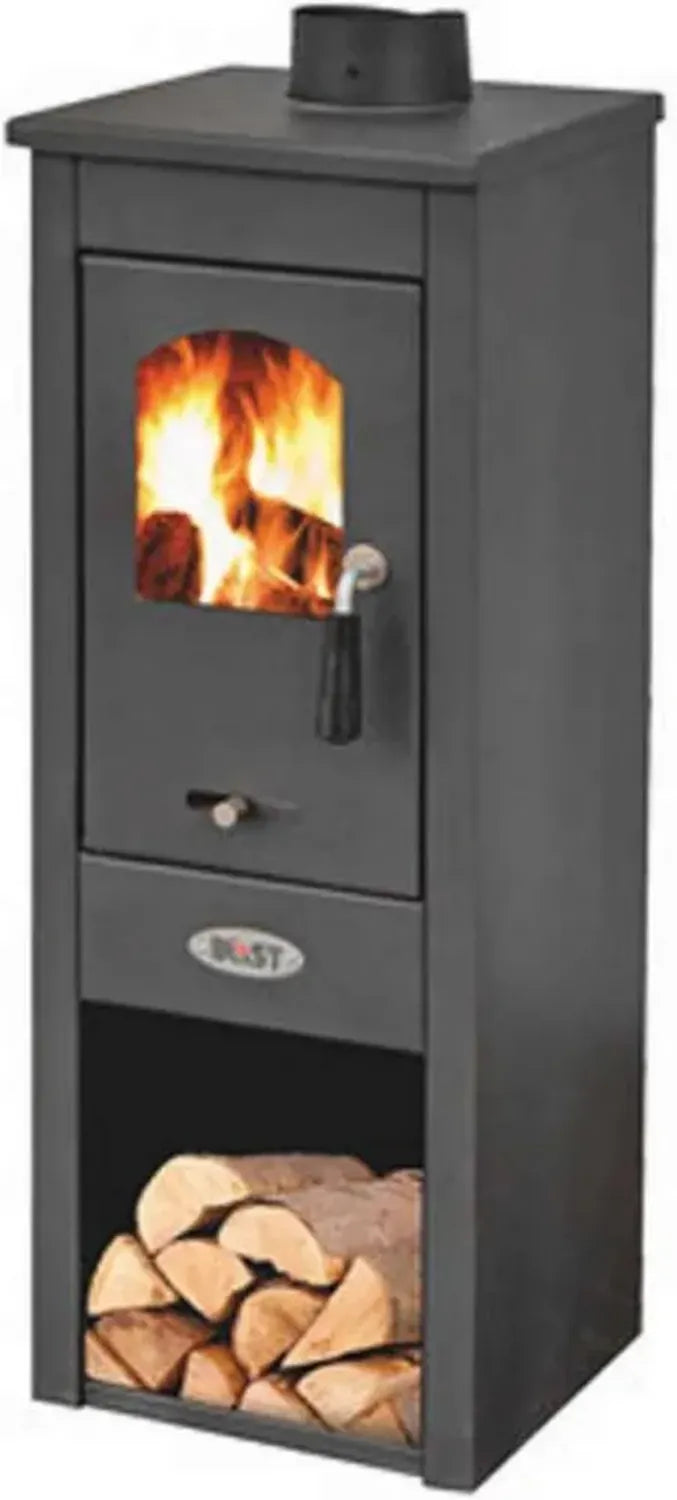 X-LINE Hochleistungs-Ofen, 7 kW, Anthrazit, Heizvolumen bis 140 m³